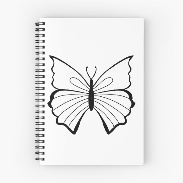 Item preview, Elegant Butterfly Line Art designed and sold by creativelittleo.