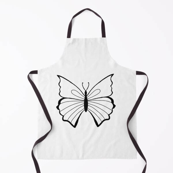 Item preview, Elegant Butterfly Line Art designed and sold by creativelittleo.