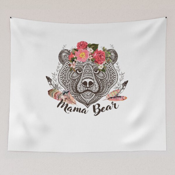 Item preview, Bear Mama Mountains Calling Design designed and sold by GraphicRhythm.