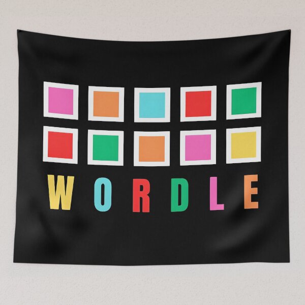 Item preview, WORDLE MULTIPLE COLOR CLASSIC T-SHIRT  designed and sold by Rizteeshop.