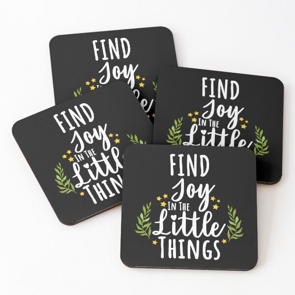 Item preview, Find Joy In the Little Things White designed and sold by PMCreative.