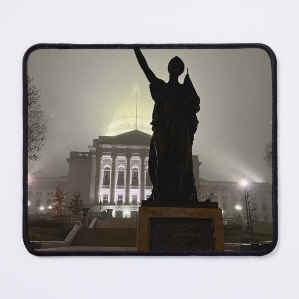 Item preview, Foggy Christmas in Wisconsin designed and sold by JWPics.