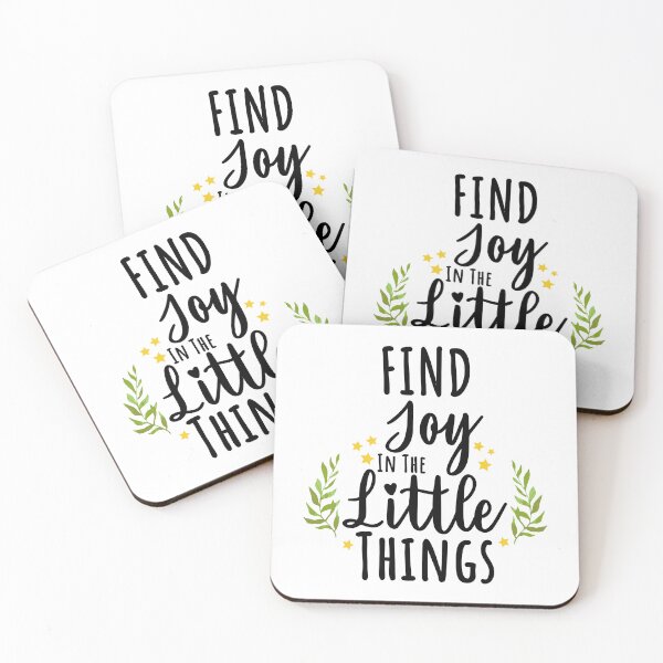 Item preview, Find Joy In the Little Things black designed and sold by PMCreative.