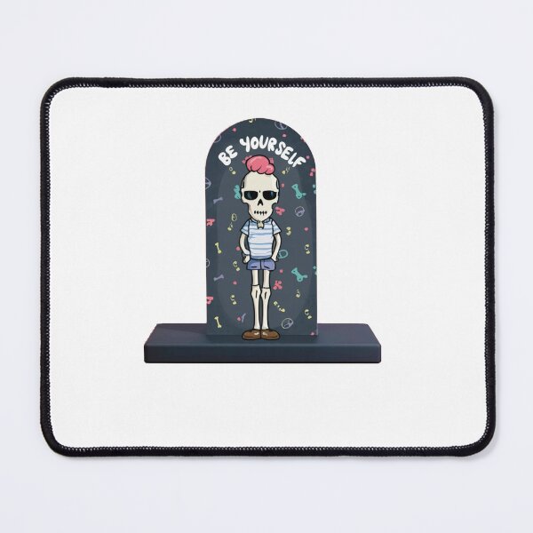 Item preview, preppy skeleton with be yourself designed and sold by GURUMAD.