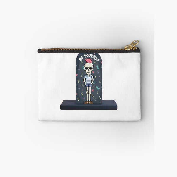 Item preview, preppy skeleton with be yourself designed and sold by GURUMAD.