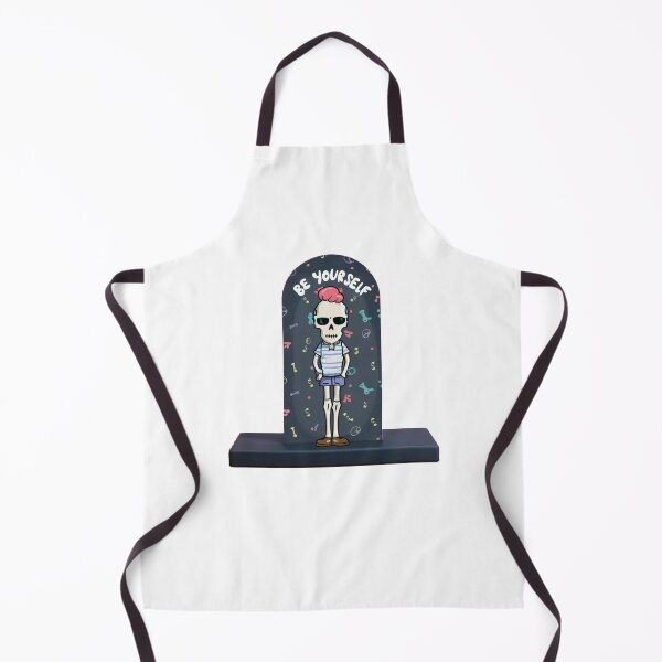 Item preview, preppy skeleton with be yourself designed and sold by GURUMAD.