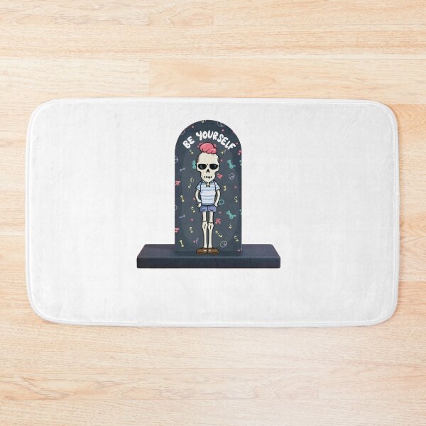 Item preview, preppy skeleton with be yourself designed and sold by GURUMAD.