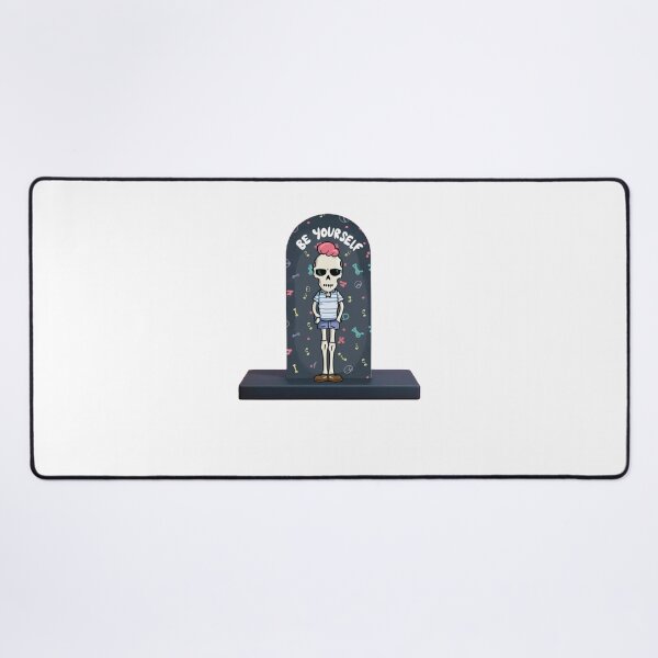 Item preview, preppy skeleton with be yourself designed and sold by GURUMAD.