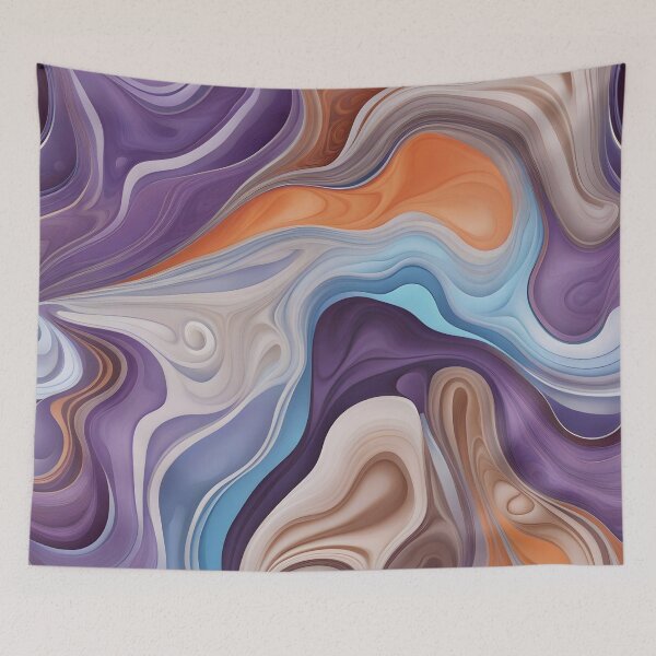 Aperçu de l'œuvre Abstract Liquid Paint Splash Pattern créée et vendue par TheArtOfPat.