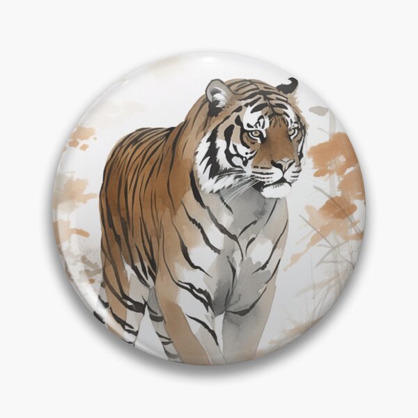 Item preview, Majestic Bengal Tiger - Watercolor designed and sold by HausKatz.