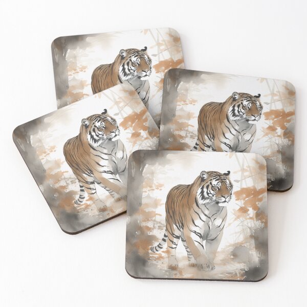Item preview, Majestic Bengal Tiger - Watercolor designed and sold by HausKatz.
