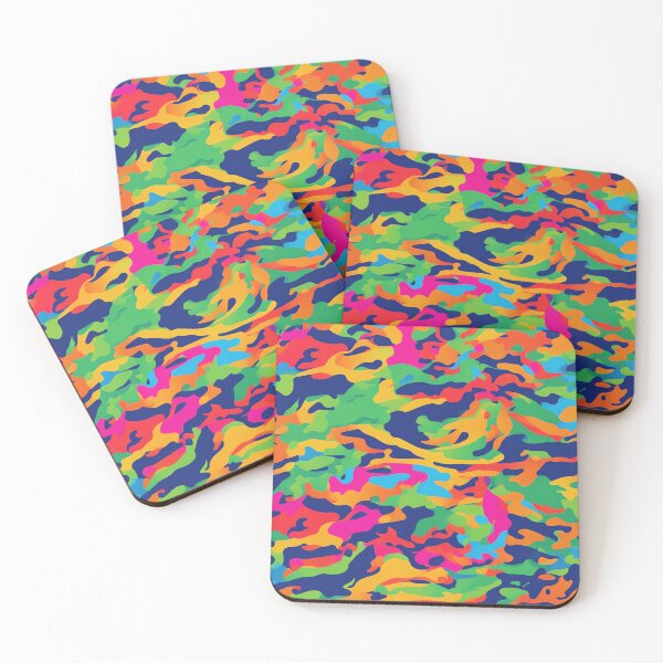 Item preview, Colorful Multi-Colored Camouflage Pattern designed and sold by TheCamoShop.