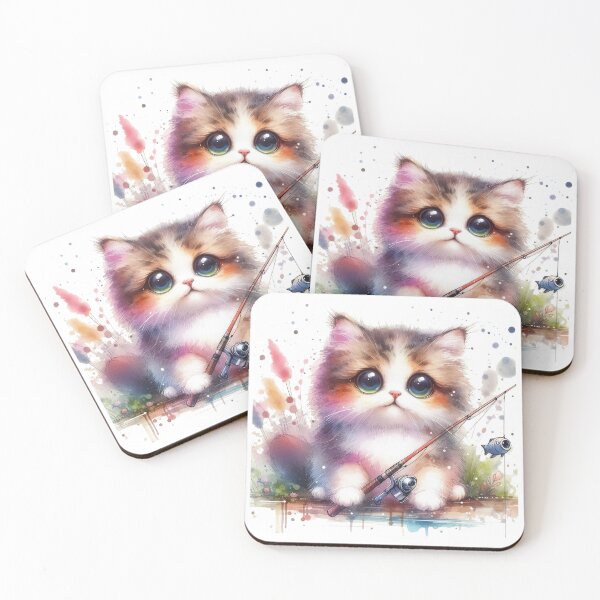 Item preview, Fishing Cat designed and sold by VANWANSHOP.