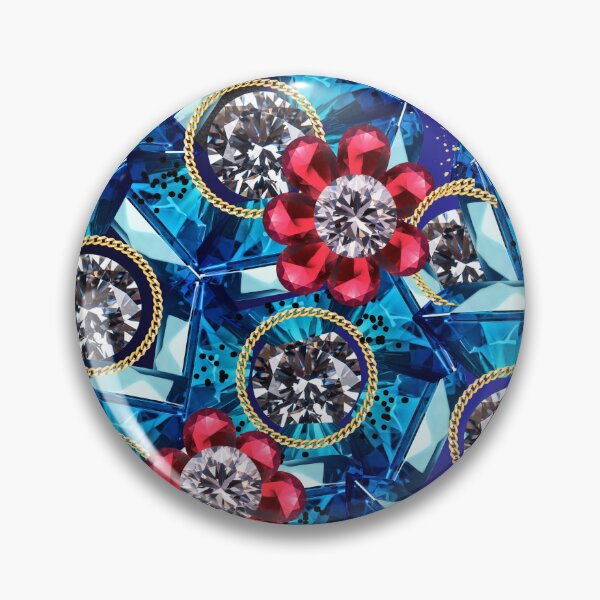 Item preview, Embellished Floral Pattern designed and sold by Dewangi Kothari.