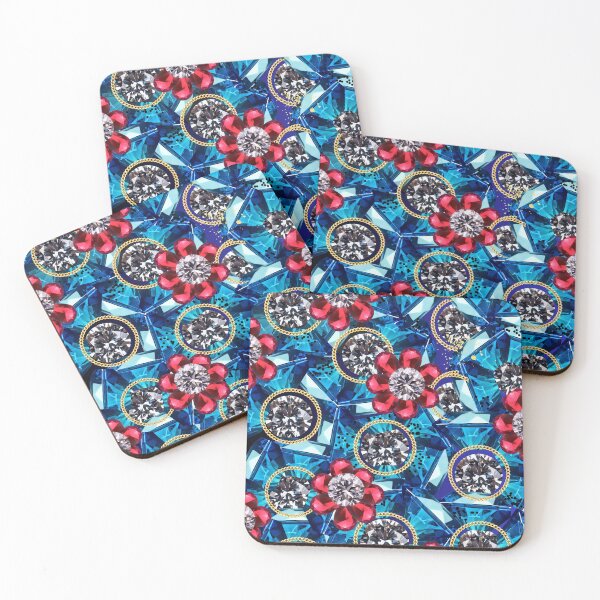 Item preview, Embellished Floral Pattern designed and sold by Dewangi Kothari.