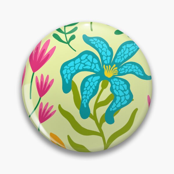 Item preview, Seamless retro floral garden designed and sold by Charmy Design.