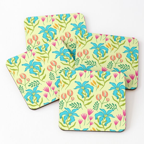 Item preview, Seamless retro floral garden designed and sold by Charmy Design.