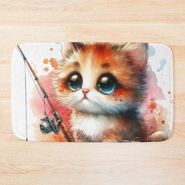 Item preview, Fishing Cat Love designed and sold by VANWANSHOP.