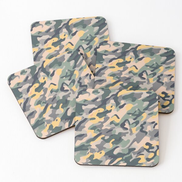Item preview, Beautiful Green and yellow Camouflage pattern designed and sold by TheCamoShop.