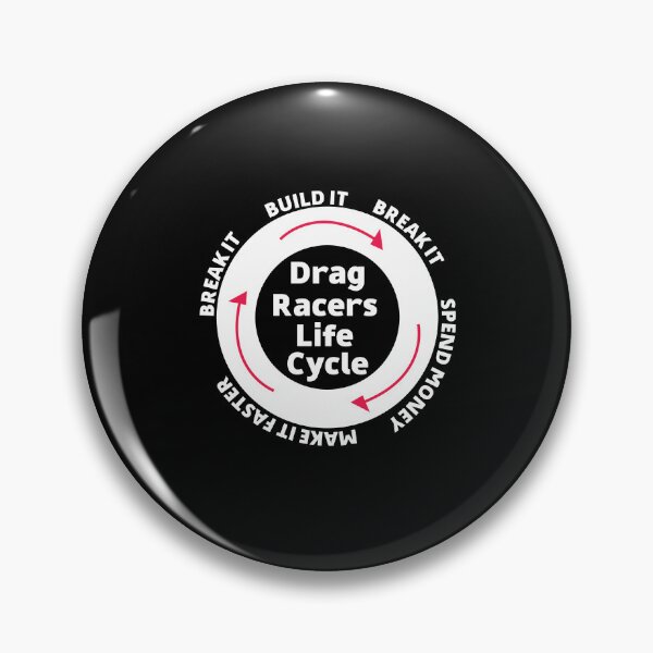 Item preview, Drag Racing Life Cycle car Life Memes designed and sold by ArabCorner.