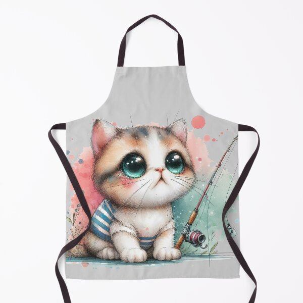 Item preview, Cat Love Fishing designed and sold by VANWANSHOP.