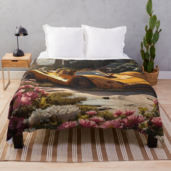 Item preview, Retro Sports Caar in the Forest designed and sold by Sp3ctrumOfColor.