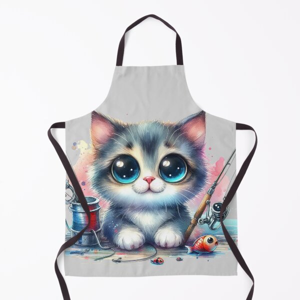 Item preview, The Cat Love Fishing designed and sold by VANWANSHOP.