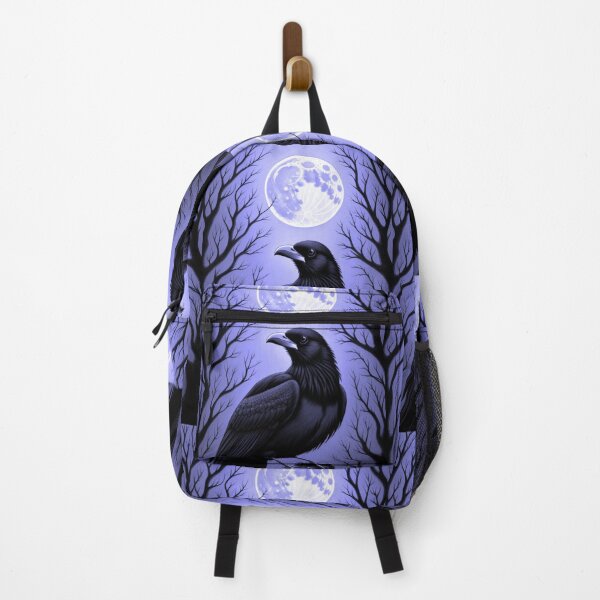 Item preview, Haunting Black Raven On a Full Moon designed and sold by TheDarkWardrobe.