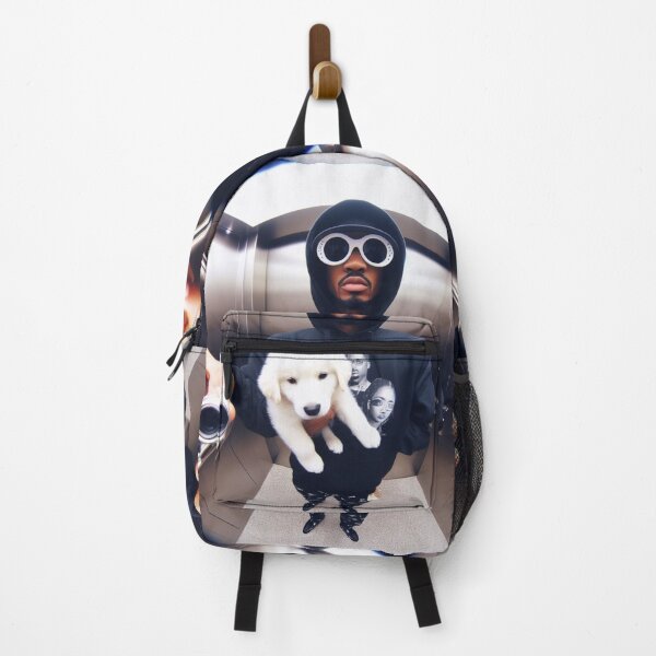 Item preview, man in elevator with dog  designed and sold by Xeniaarc.