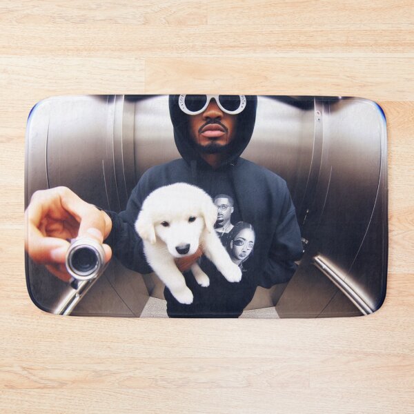 Item preview, man in elevator with dog  designed and sold by Xeniaarc.