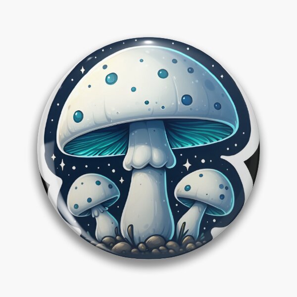 Item preview, Ghostly Glowshroom designed and sold by Suissino.