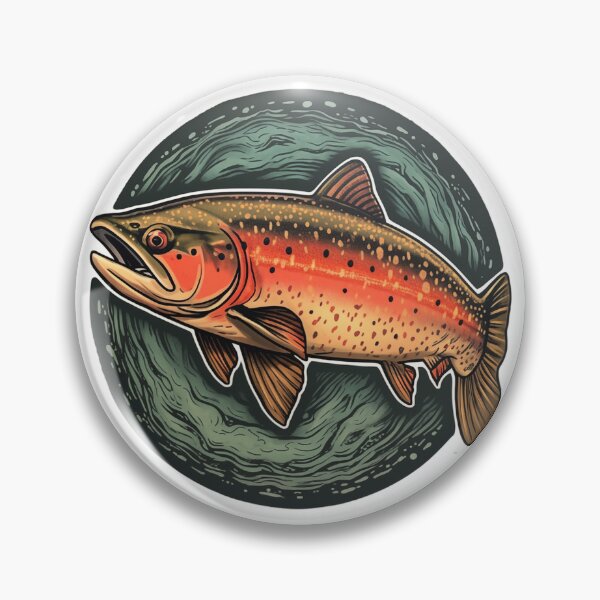Item preview, Trout fishing designed and sold by Kindin.