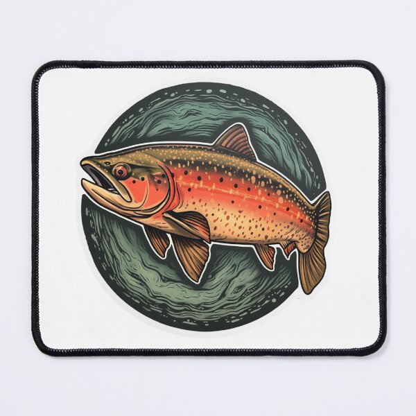 Item preview, Trout fishing designed and sold by Kindin.