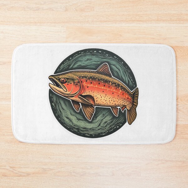 Item preview, Trout fishing designed and sold by Kindin.