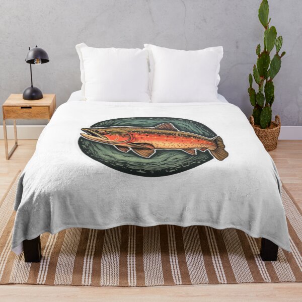 Item preview, Trout fishing designed and sold by Kindin.