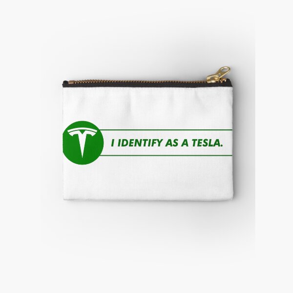 Item preview, I Identify As a Tesla - Bumper Sticker designed and sold by MoonlightMan.