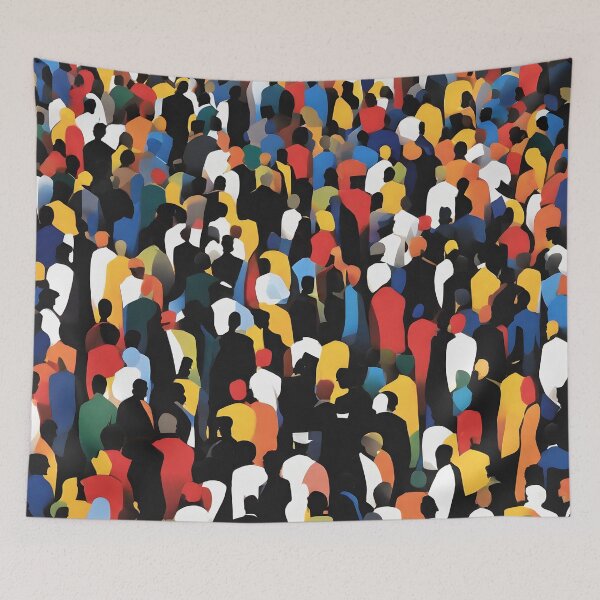 Item preview, Crowded People   designed and sold by the-cc.