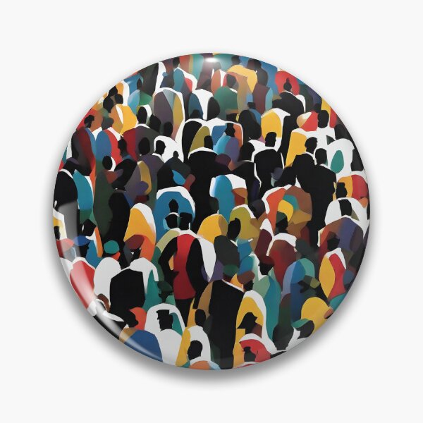 Item preview, Colorful People Crowd designed and sold by the-cc.