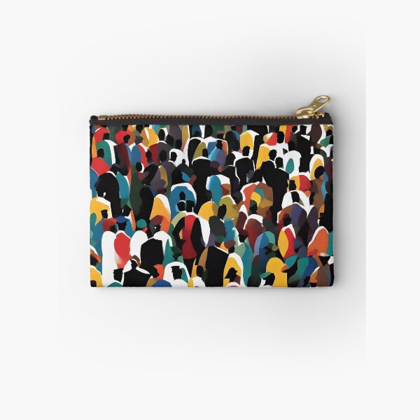 Item preview, Multitud de gente colorida designed and sold by the-cc.
