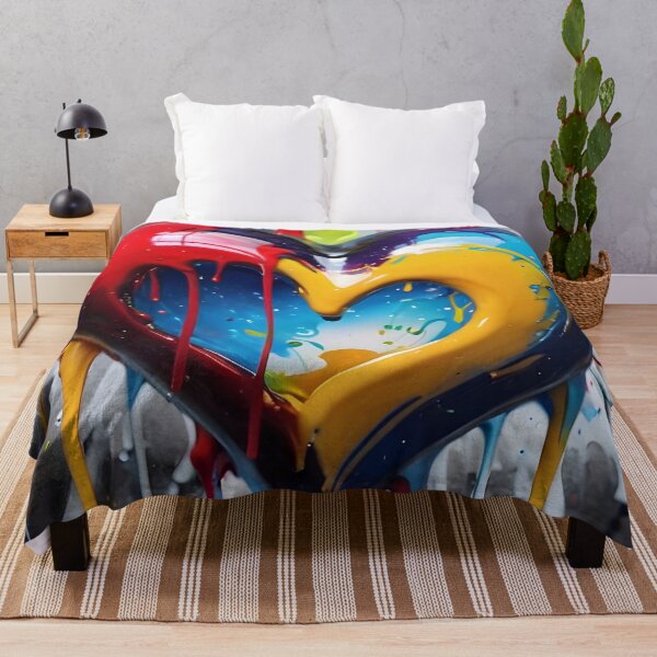 Artikelvorschau, Glass Love Heart Paint Splash entworfen und verkauft von TheArtOfPat.