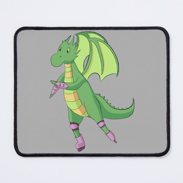 Item preview, Roller Skating Dragon designed and sold by dgd artistry.