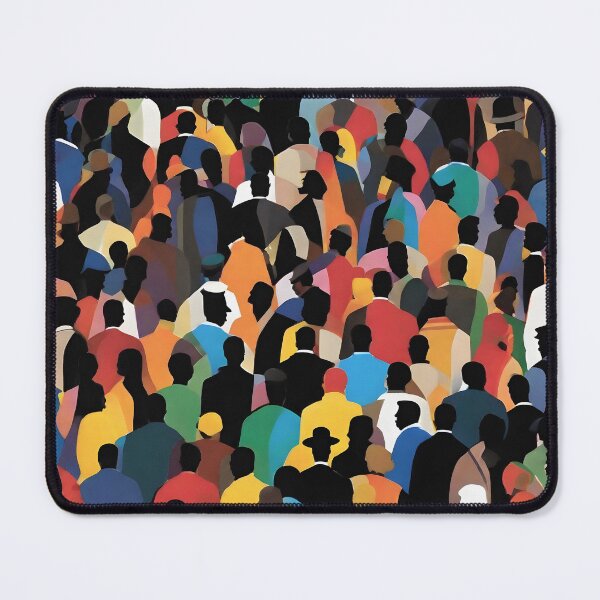 Item preview, Colorful Crowded People designed and sold by the-cc.