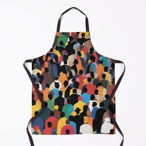Item preview, Colorful Crowded People designed and sold by the-cc.