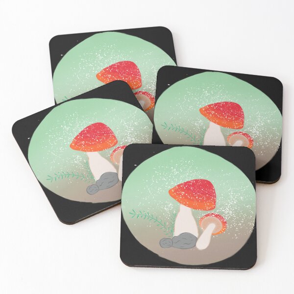 Item preview, Mushrooms designed and sold by EclecticCloset.