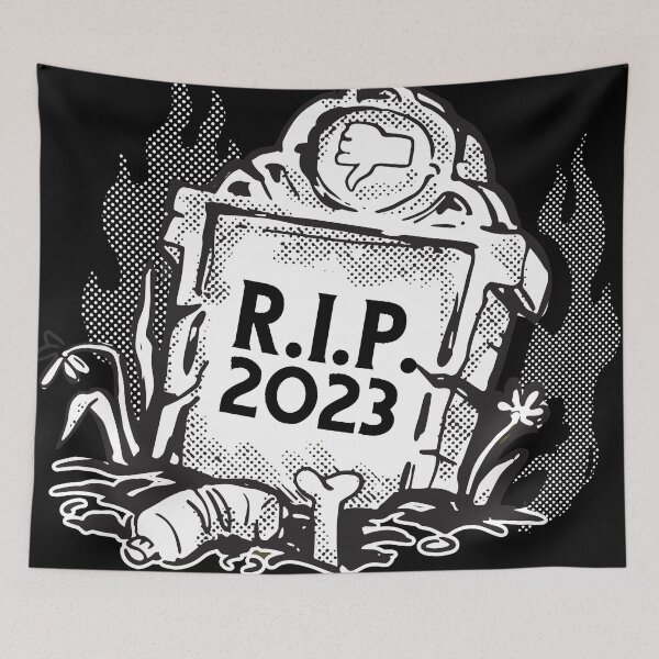 Item preview, R.I.P. 2023 designed and sold by XYDstore.
