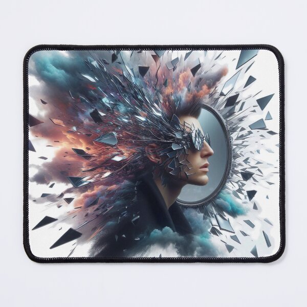 Item preview, "Captivating Photo: Broken Mirror Effect, Fragmented Visual Narrative" designed and sold by Huycao211.