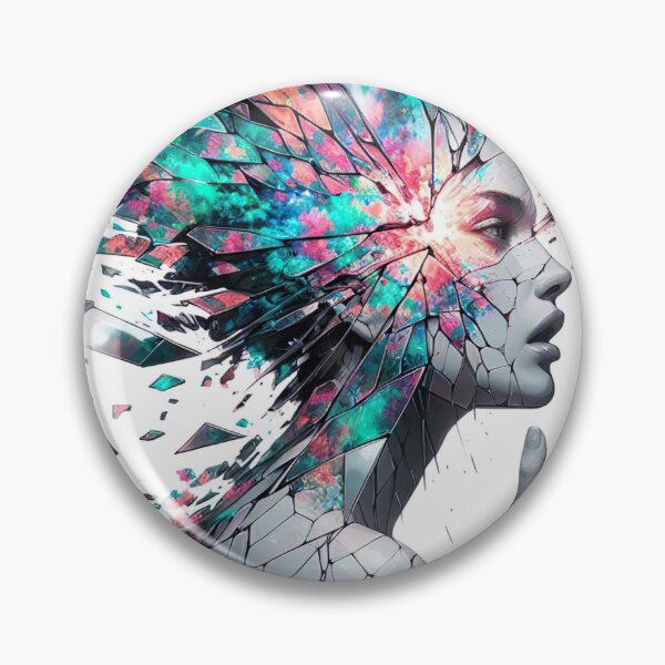 Item preview, "Captivating Photo: Broken Mirror Effect, Fragmented Visual Narrative" designed and sold by Huycao211.