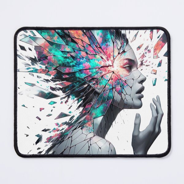 Item preview, "Captivating Photo: Broken Mirror Effect, Fragmented Visual Narrative" designed and sold by Huycao211.