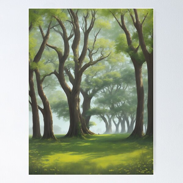 Item preview,  Minimalist Forest: Nature Wall Art (Prints, Canvas, Metal & More) designed and sold by Art Royale.