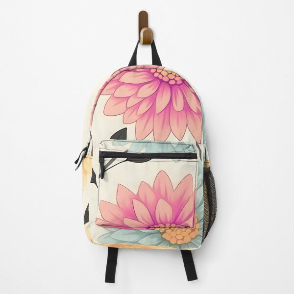 Item preview, Soft Pastel Dahlia Patterns Artwork designed and sold by inkArtistryfine.
